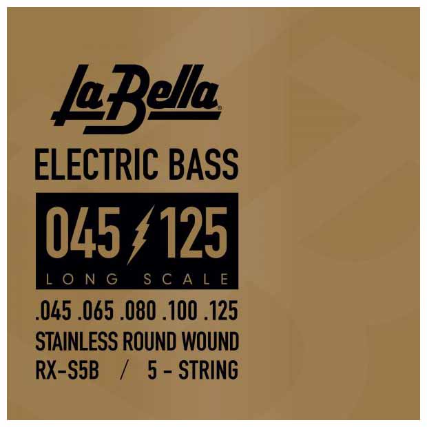 La Bella Bass RX Stainless Steel 045-125 La Bella Bass RX Stainless Steel 045-125