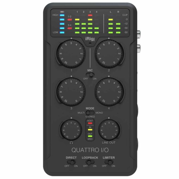 IK Multimedia iRig Pro Quattro I/O