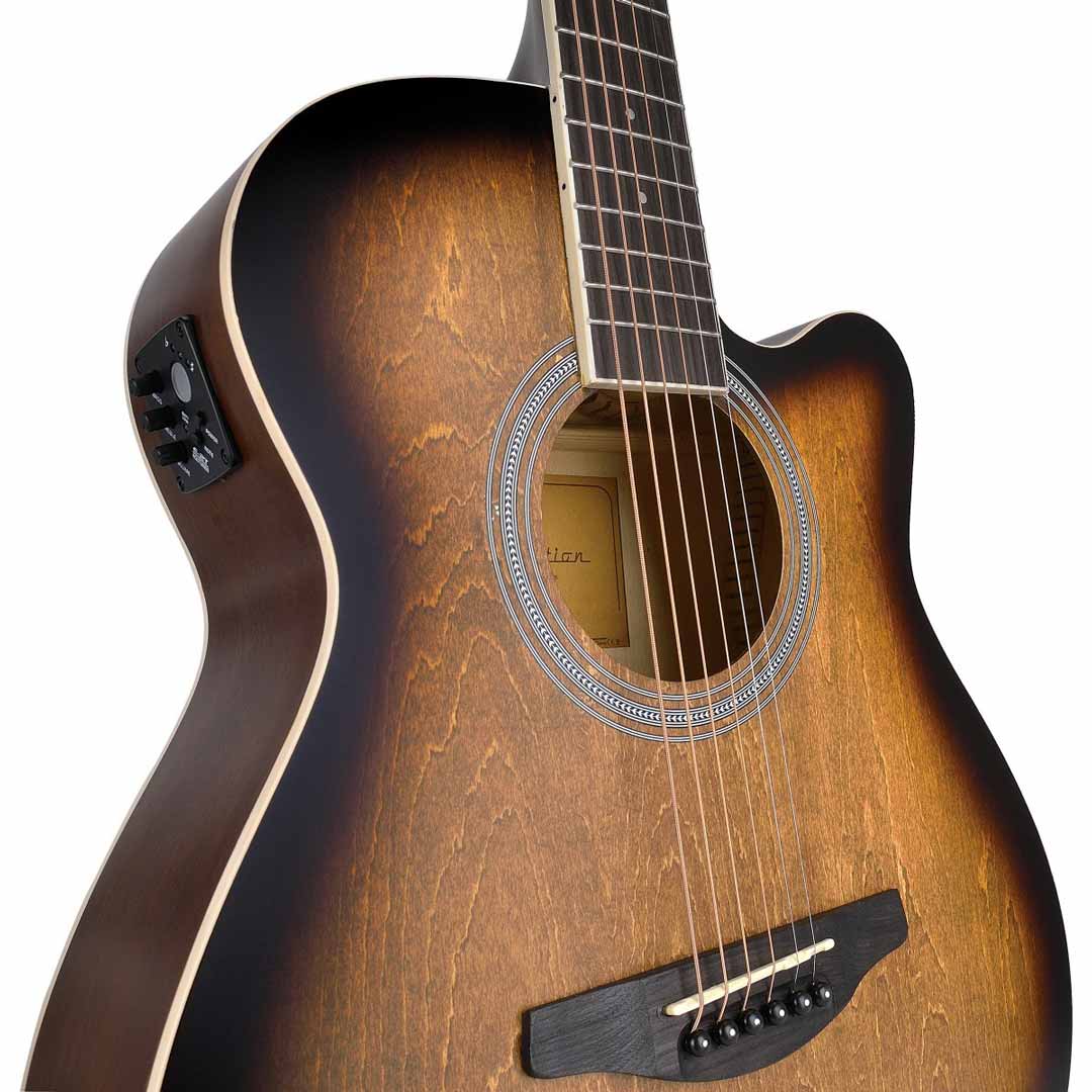 SOUNDSATION Saguaro HandWiped Cutaway Brown j653j alt001