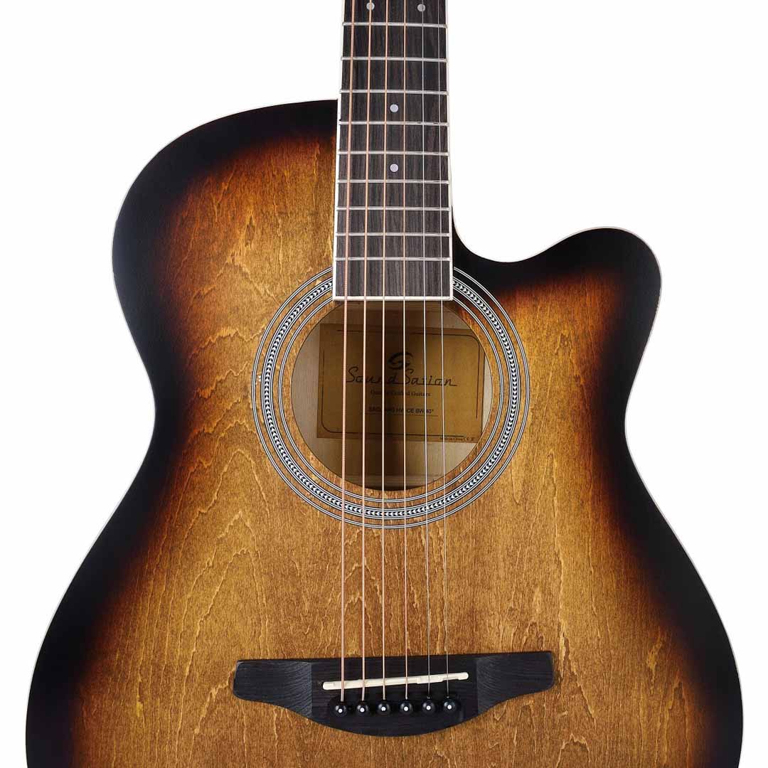 SOUNDSATION Saguaro HandWiped Cutaway Brown j653j alt002