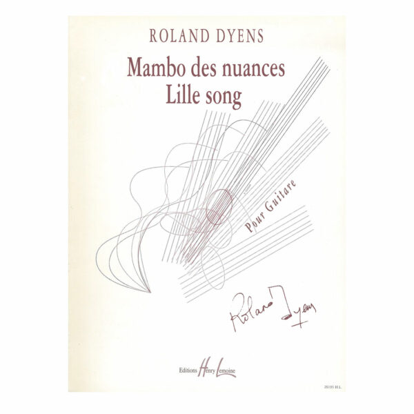 Dyens -  Mambo Des Nuances Lille Song