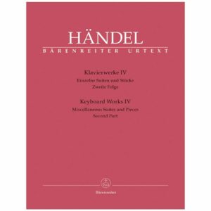 Barenreiter Handel - Keyboard Works IV