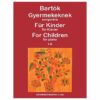 Editio Musica Budapest Bartok - For Children I-II