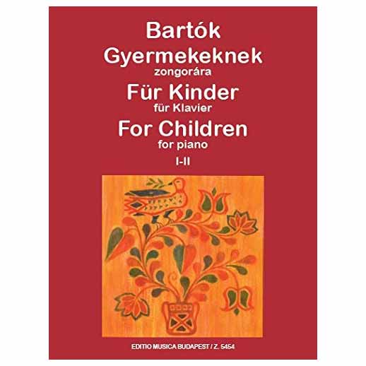 Editio Musica Budapest Bartok - For Children I-II Editio Musica Budapest Bartok - For Children I-II