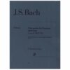 G. Henle Verlag Bach - Chromatische Fantasie und Fuge d-Moll BWV 903 und 903a