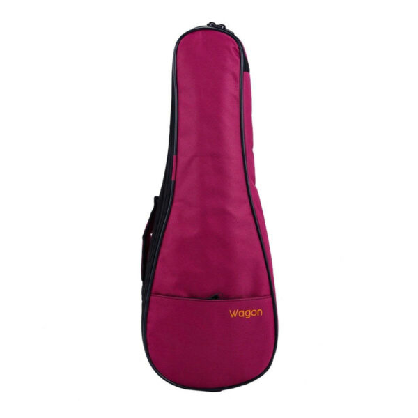 WAGON 03 Series Soprano Ukulele Gigbag Burgundy Zaranikas 1