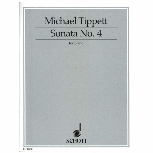 SCHOTT Tippett - Sonata No.4