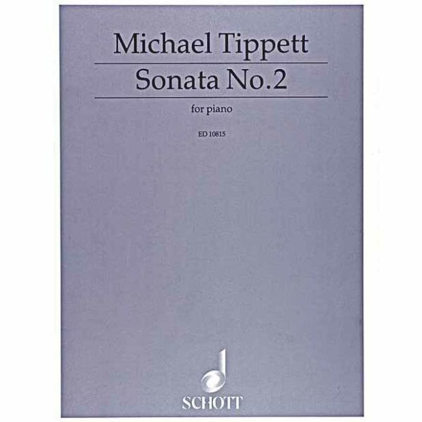 SCHOTT Tipett - Sonata No 2