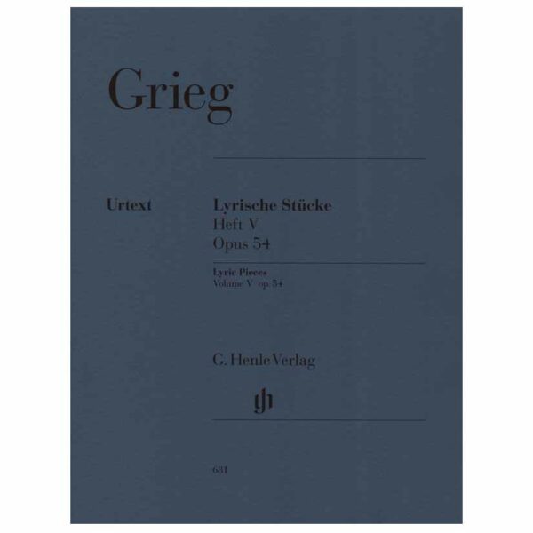 G. Henle Verlag Grieg Lyric Pieces Op.54 Vol. 5
