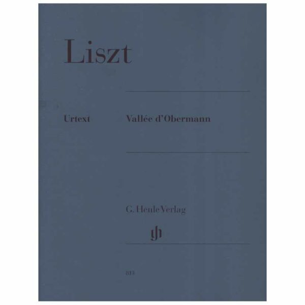 G. Henle Verlag Liszt - Valee D`Obermann