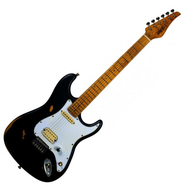 JET Guitars JET JS-800 Relic BK Stratocaster HS Ηλεκτρική Κιθάρα Black