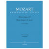 Mozart - Missa Longa C Dur Kv262 Spartito