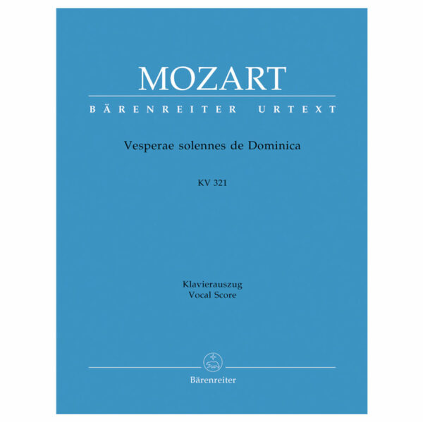 Mozart - Vesperae Solennes De Dominica Kv321