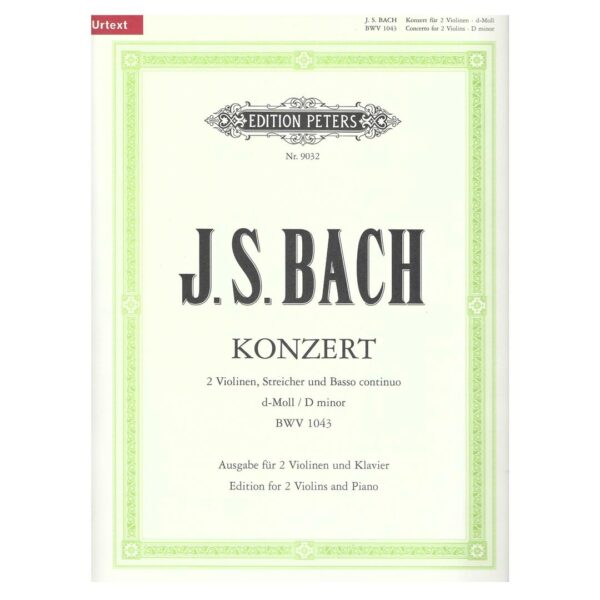 Bach J.S - Violin Concerto In D Minor BWV 1043