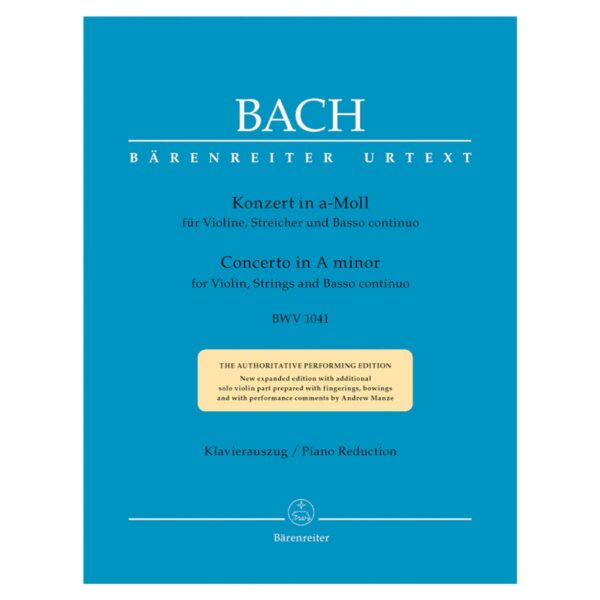 Bach - Concerto in A Minor BWV 1041