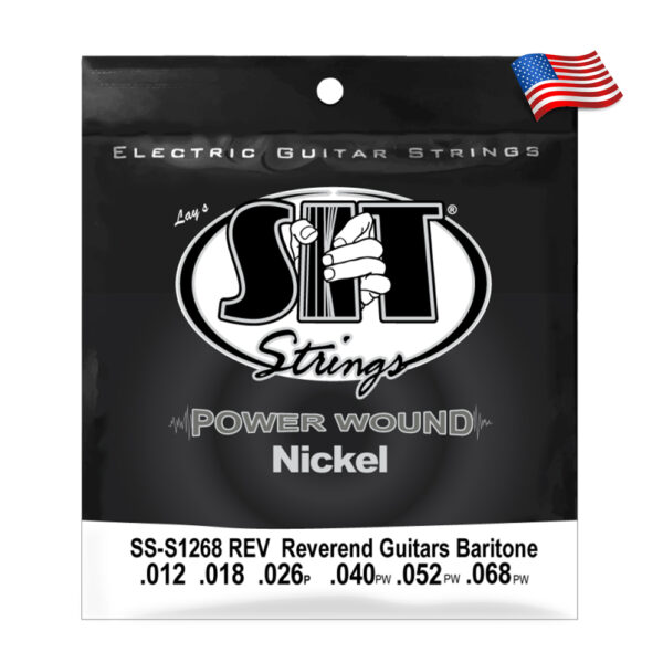 SIT SS-S1268 Reverend Baritone Σετ Χορδές Ηλεκτρικής Made in USA