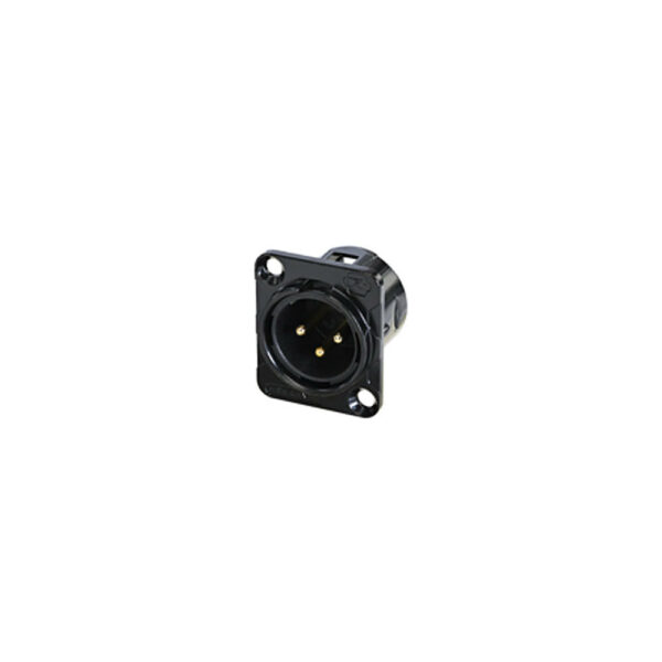 REAN RC3MDL-B 3PIN XLR ΑΡΣΕΝΙΚΟ ΣΑΣΙ ΜΕ ΕΠΙΧΡ.ΕΠΑΦ. ΜΑΥΡΟ