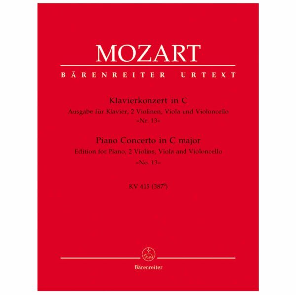 Mozart - Piano Concert In C Maj Kv 415