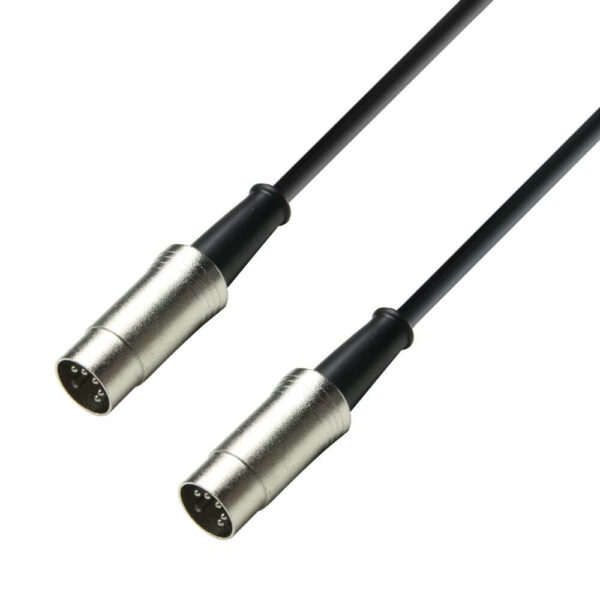 ADAM HALL K3MIDI 3Star Series MIDI Cable Black Zaranikas 1