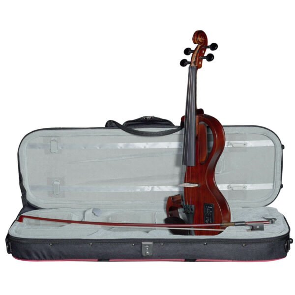 HIDERSINE HEV3 Silent Violin Natural w. Softcase Bow Zaranikas 4