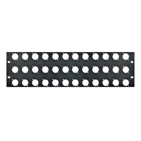 WORK BS 465 3U PANEL FOR 36 CONNECTORS D TYPE