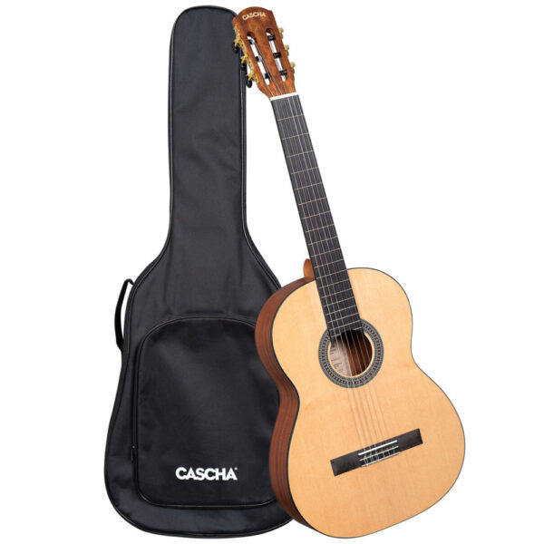 CASCHA CGC-200 Κλασική Κιθάρα 4/4 με θήκη