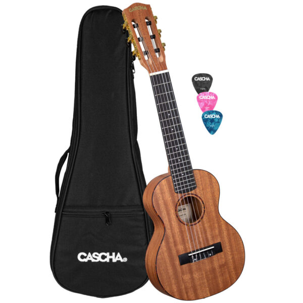 CASCHA HH-2179 Κιθαρόνι - Guitarlele με θήκη