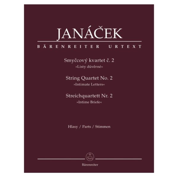 Janacek - String Quartet N.2, "Intimate Letters"