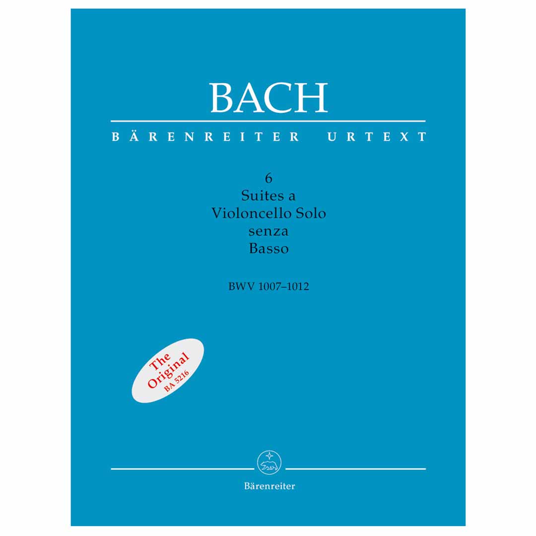 Bach - Six Suites For Cello Solo BWV 1007-1012 German Bach - Six Suites For Cello Solo BWV 1007-1012 German