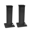 EUROLITE 2XSTAGE STD VARIABLE BLK ΣΕΤ ΔΥΟ STAND ΡΥΘΜΙΖΟΜΕΝΟΥ ΥΨΟΥΣ 100-175cm
