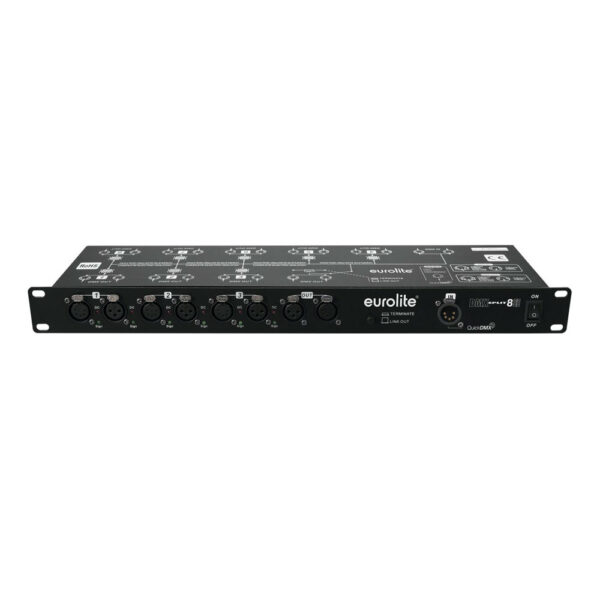 EUROLITE DMX SPLIT 8 ΔΙΑΝΟΜΕΑΣ ΣΗΜΑΤΟΣ DMX FOR RACK