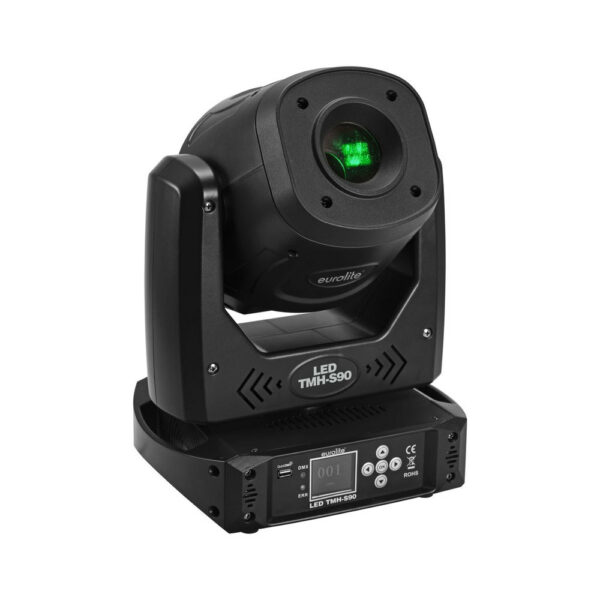 EUROLITE LEDTMH-S90 Compact Moving Head Spot with 90 W LED, FOCUS