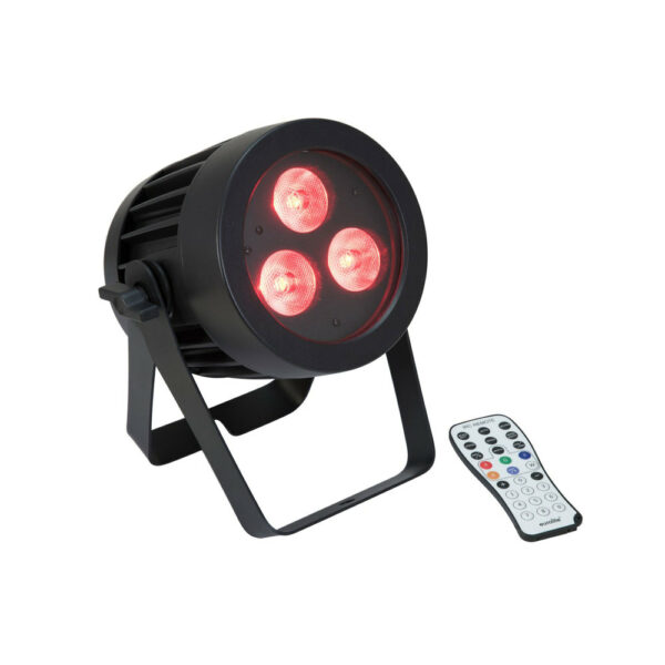EUROLITE LED IP PAR 3X8W QCL LED PAR ΜΕ 3Χ8W 4 ΣΕ1 QCL (RGBW) LEDs IP65