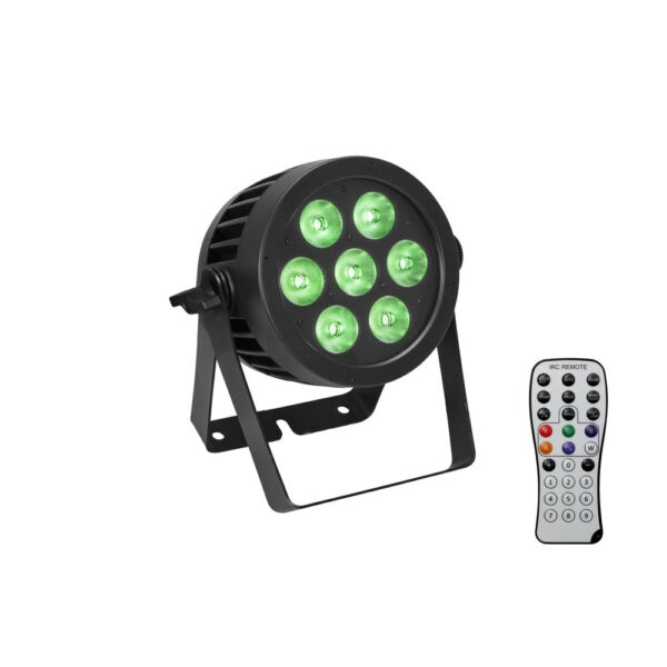 EUROLITE LED IP PAR 7X9W SCL Weather-proof (IP65) spotlight with 7x7in1 LED