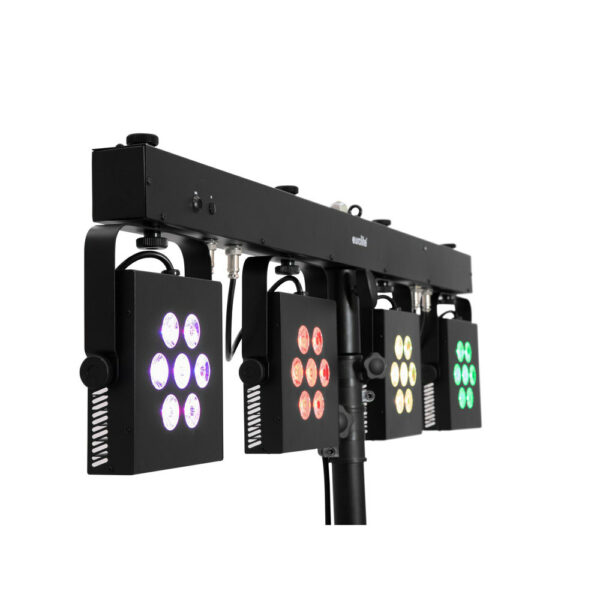 EUROLITE LED KLS-3002 NEXT LED DMX ΜΠΑΡΑ ΜΕ 4 RGBW/UV SPOTS 7X10W / SPOT