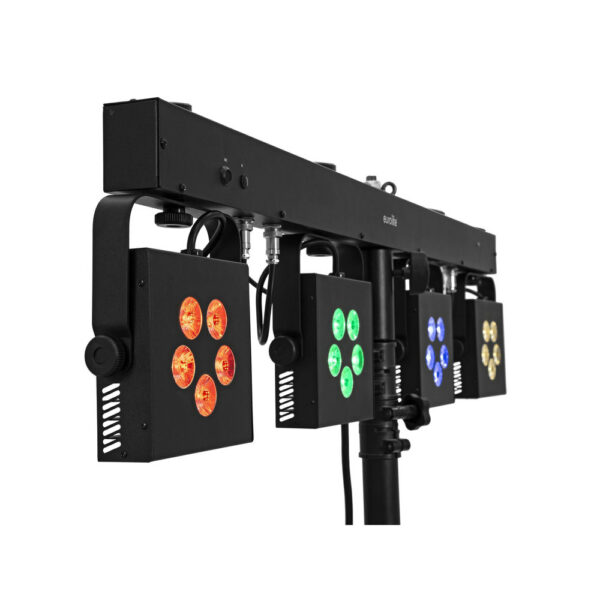 EUROLITE LED KLS-902 NEXT LED DMX ΜΠΑΡΑ ΜΕ 4 RGB/WW SPOTS 5X7W / SPOT