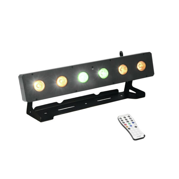 EUROLITE LED PIX-6 HCL LED ΜΠΑΡΑ ΜΕ 6x10W HCL(RGBWA+UV) LEDs
