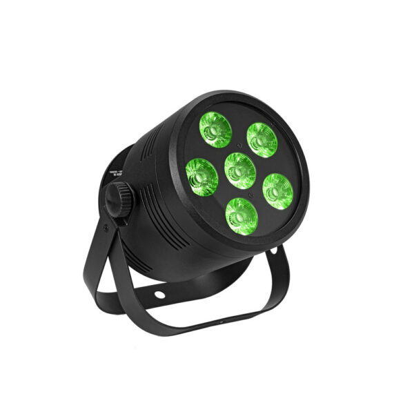 EUROLITE LED SIL.PAR6 QCL BL LED PAR ΜΕ 6Χ8W 4 ΣΕ 1 QCL (RGBWW) LEDs