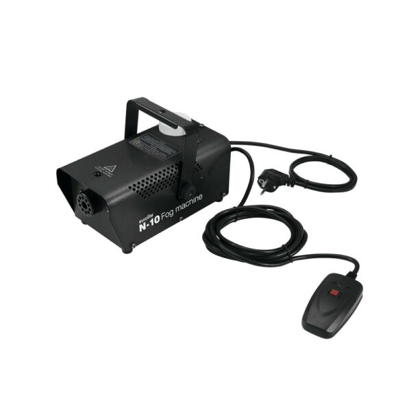 EUROLITE N-10 BLACK ΜΗΧΑΝΗ ΚΑΠΝΟΥ 400W ΕΝΣΥΡΜΑΤΟ ΧΕΙΡΙΣΤΗΡΙΟ ΕΛΕΓΧΟΥ