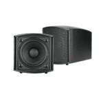 OMNITRONIC OD-2 Speaker pair with mount 15W, 2.5'', 8Ω, 88dB