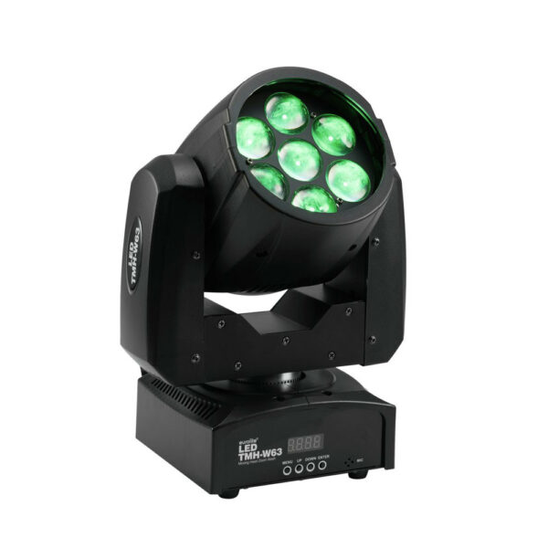 EUROLITE TMH-W63 Washlight with 7 intense 9 W LEDs (4in1) and motor