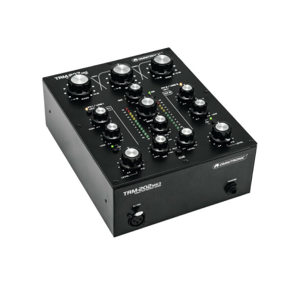 OMNITRONIC TRM-202MK3 2 CHANNEL ROTARY MIXER