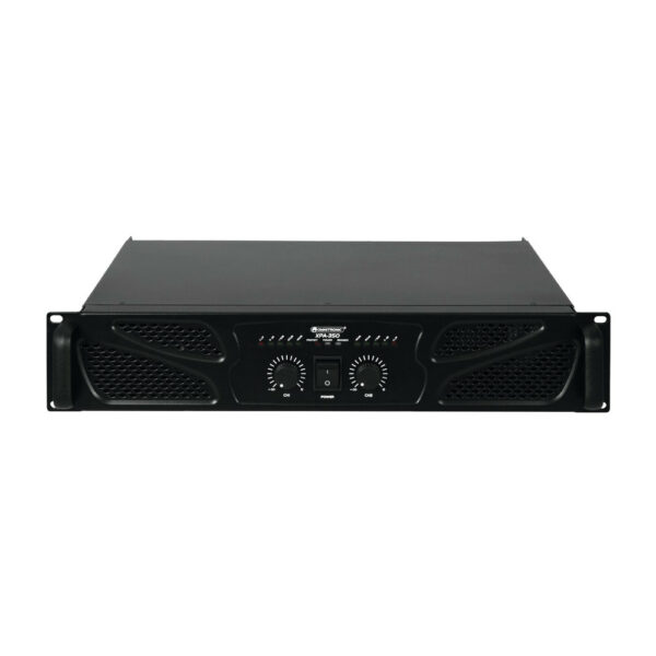 OMNITRONIC XPA-350 PA amplifier with limiter, 2 x 175 W / 4 ohms, 2 x