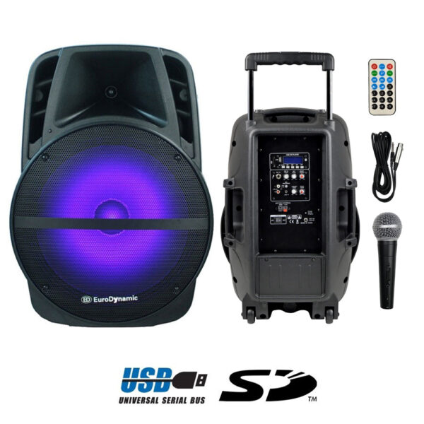 Eurodynamic ED1677M 15J1 Limited Edition Αυτοενισχυόμενο Μπαταρίας με Μικρόφωνο