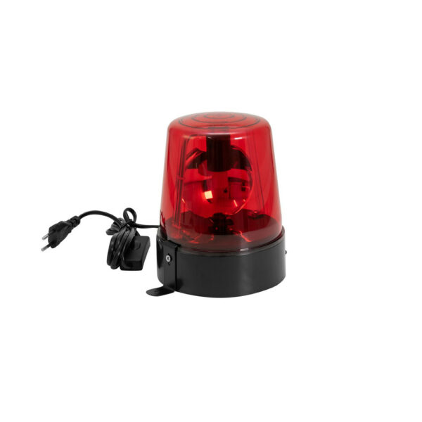 EUROLITE LED DE-1 RED LED ΚΟΚΚΙΝΟΣ ΠΕΡΙΣΤΡΕΦΟΜΕΝΟΣ ΦΑΡΟΣ 360 ΜΟΙΡΩΝ, 6W