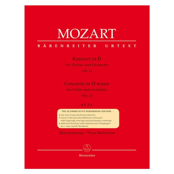 Mozart - Concerto Nr.2 In D Major KV 211