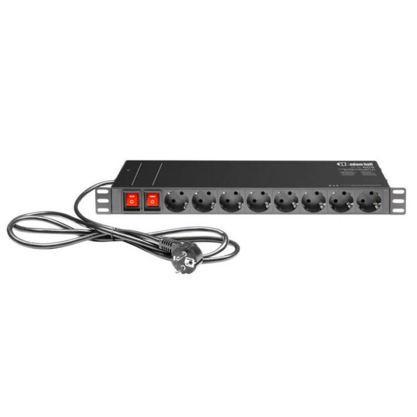 Adam Hall Πολύπριζο-Τροφοδοτικό Κονσόλας Rackmount 1U