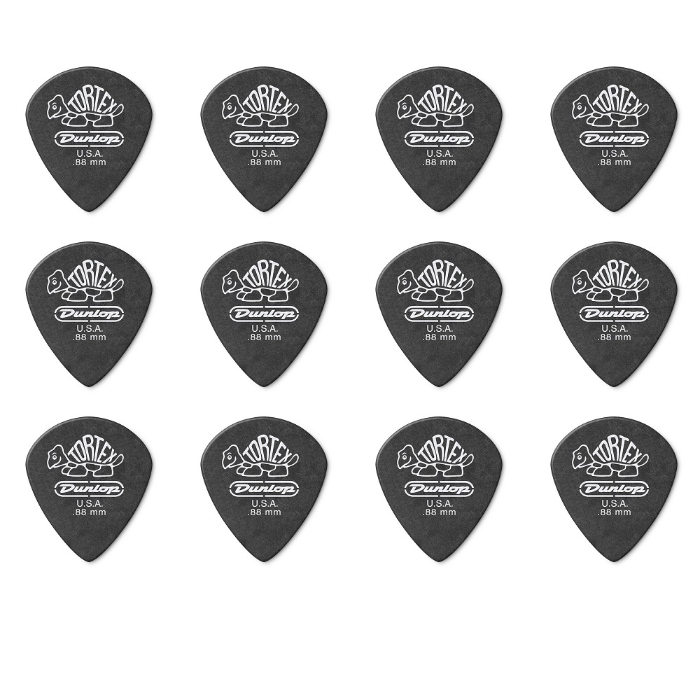 DUNLOP 482P.88 TORTEX PB JZ Πέννα 12 Τεμάχια DUNLOP 482P.88 TORTEX PB JZ Πέννα 12 Τεμάχια
