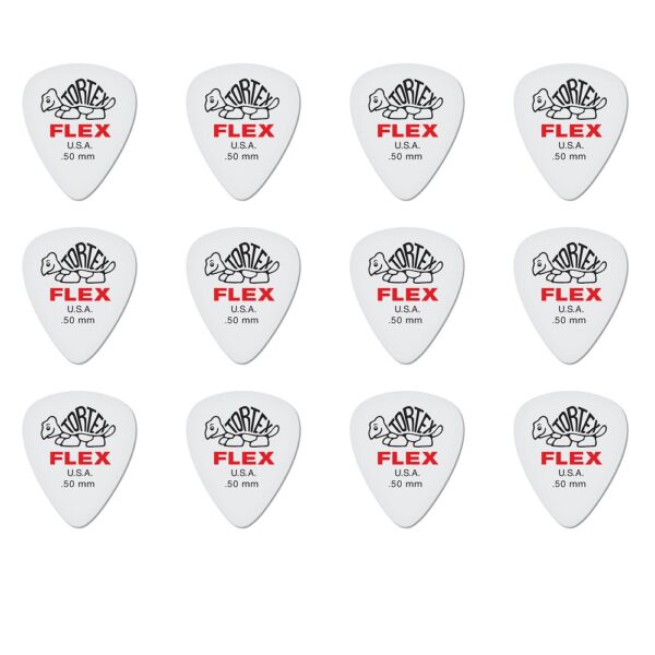 DUNLOP 428P.50 TORTEX FLEX STD NAT Πέννα 12 Τεμάχια