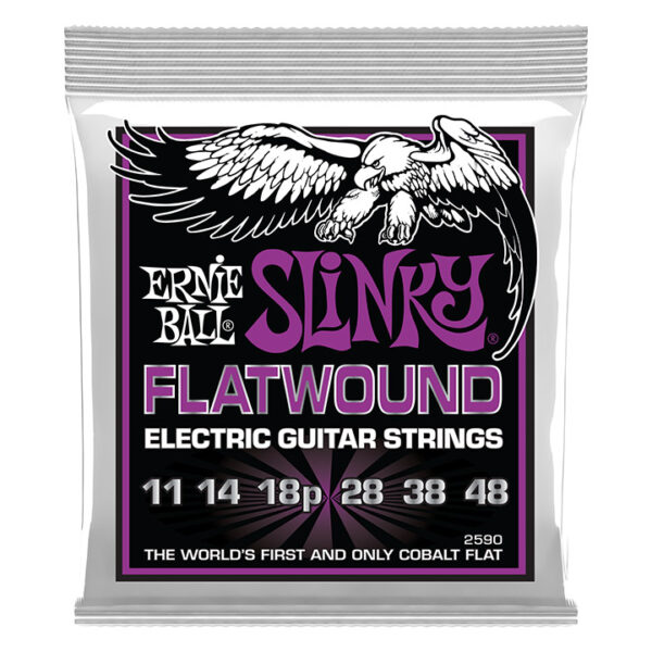Ernie Ball 2590 Power Slinky Flatwound 011-048